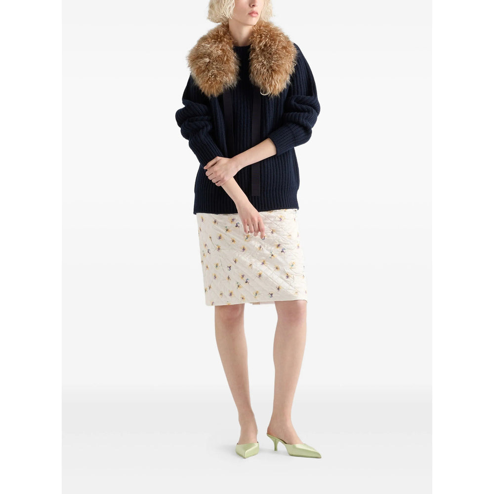 Prada Neutrals Skirts - Pencil Skirts Women - 4
