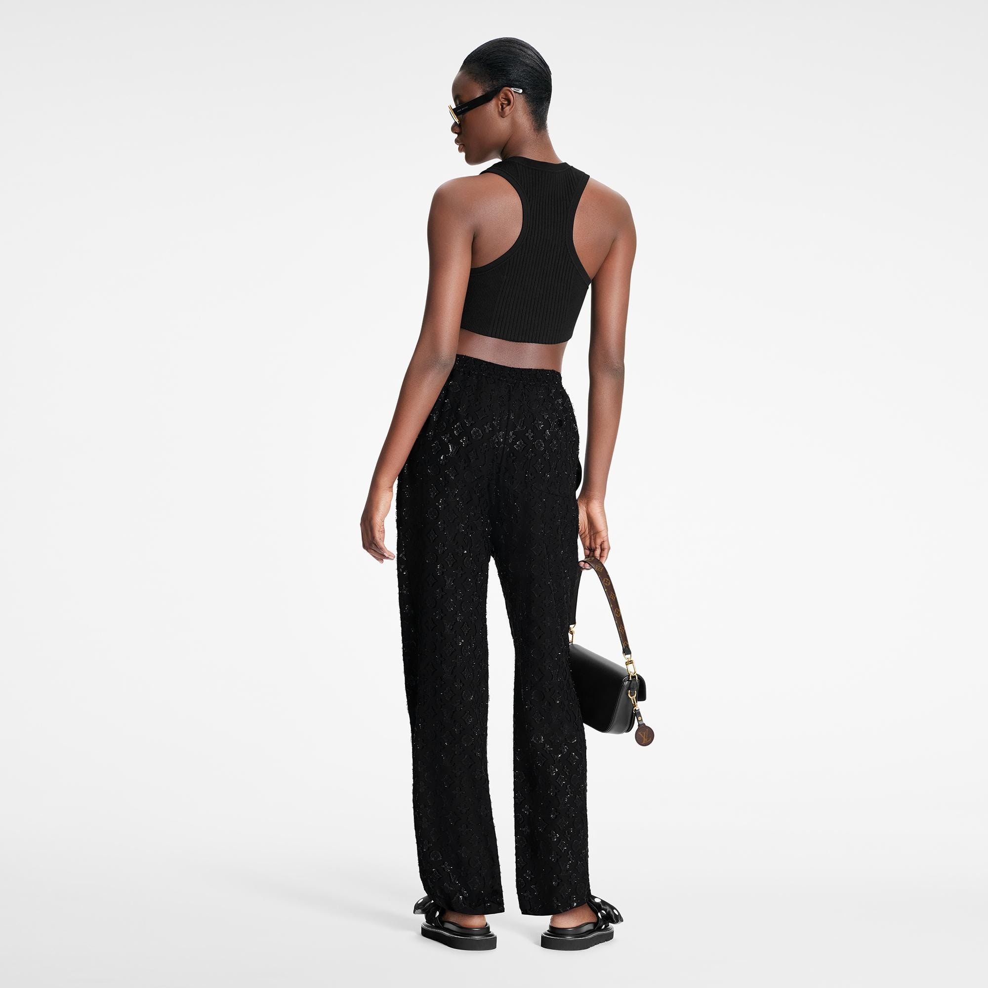 Monogram Sparkle Lounge Pants - 4