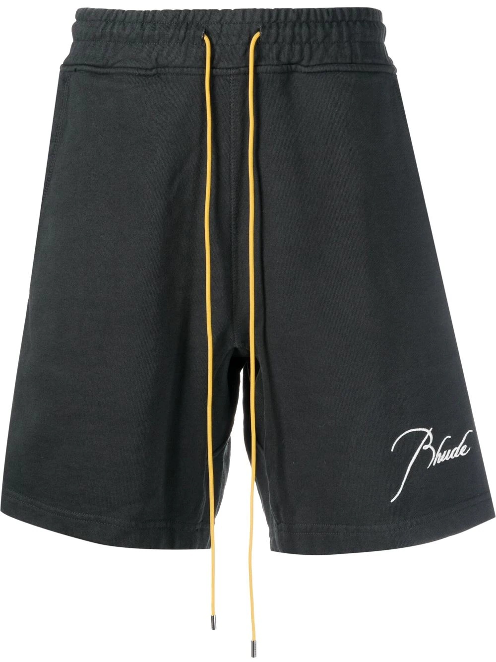 logo-embroidered track shorts - 1