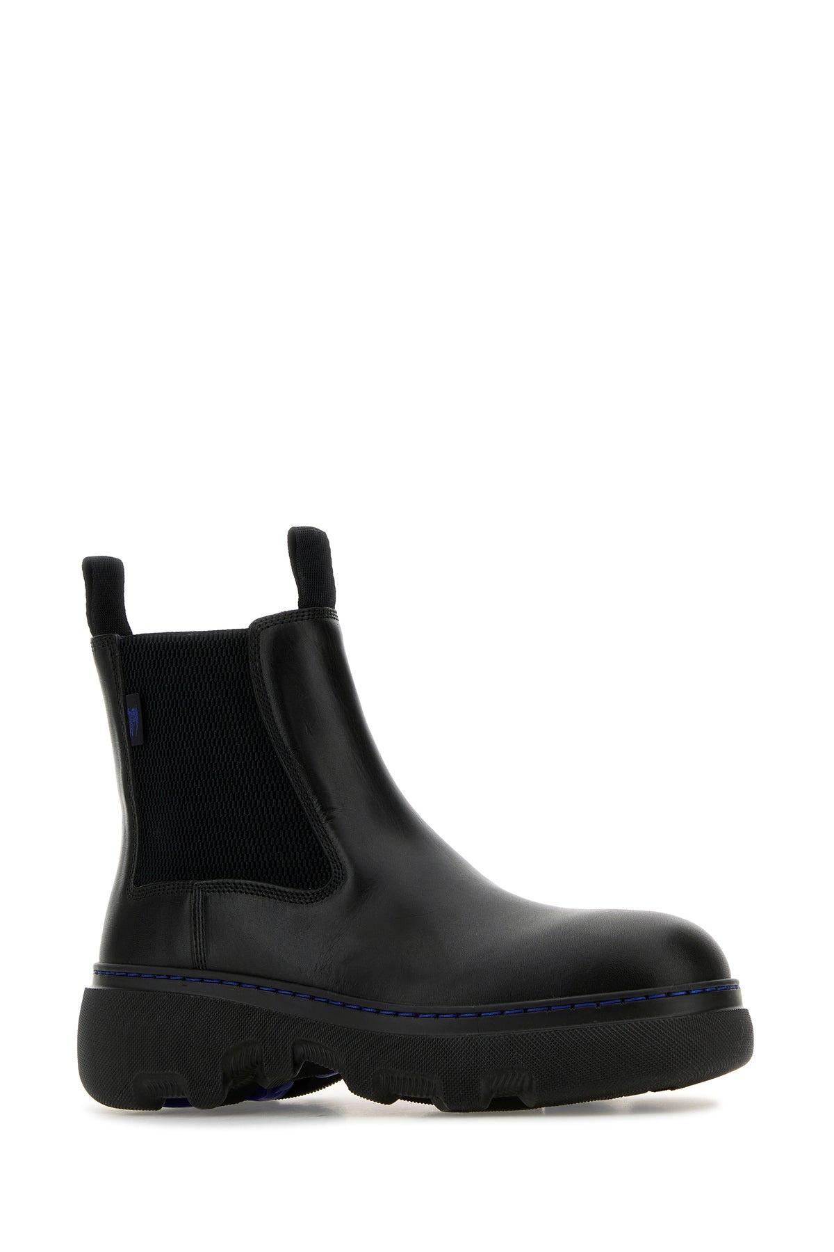 Black leather ankle boots - 2