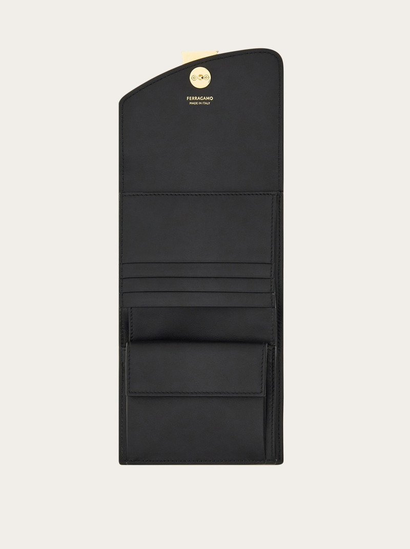 FERRAGAMO Fiamma compact wallet outlook