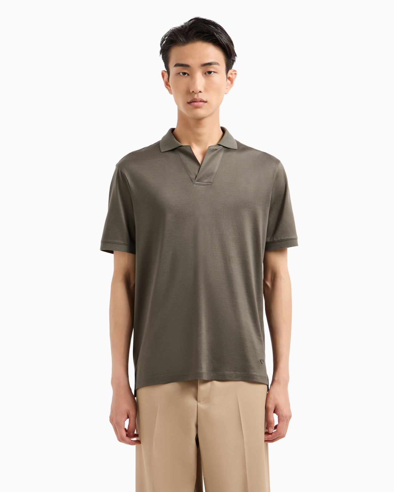 ASV Lyocell-blend jersey polo shirt - 2