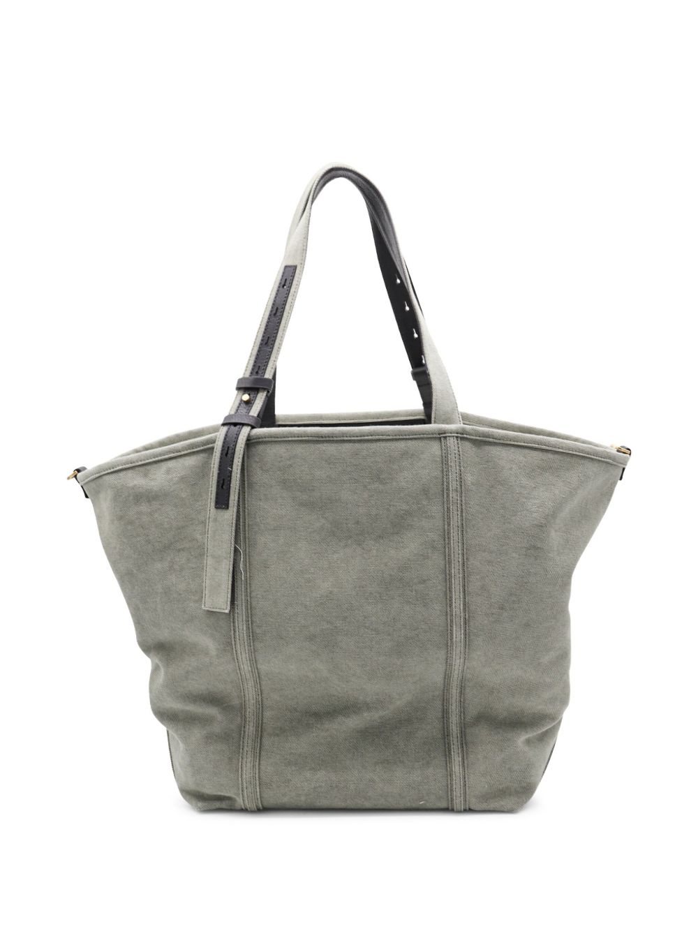 suede tote bag - 2