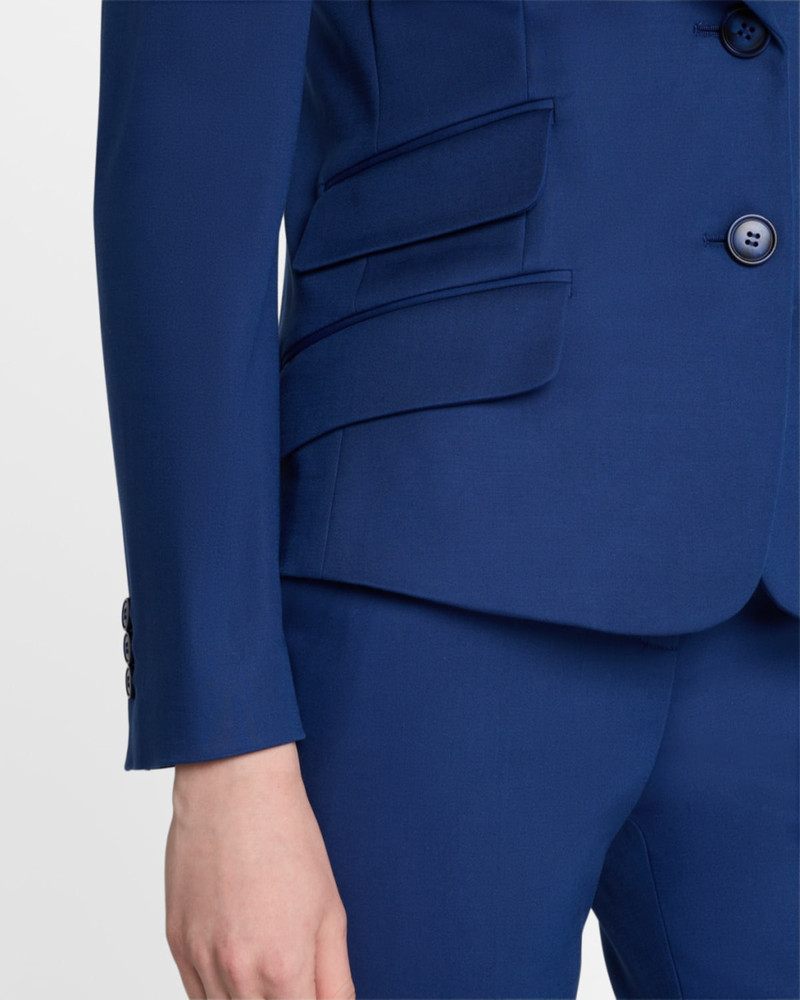 Cotton Couture Single-Breasted Blazer 5