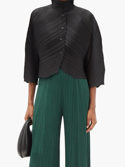 Pleats Please Issey Miyake Musical Score technical-pleated jacket outlook