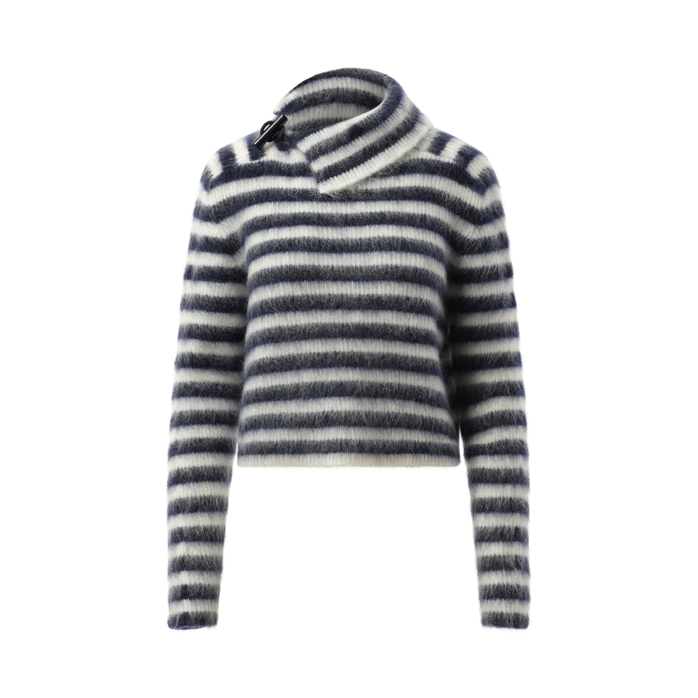 Le Pull Marina in Navy/Multicolour - 2