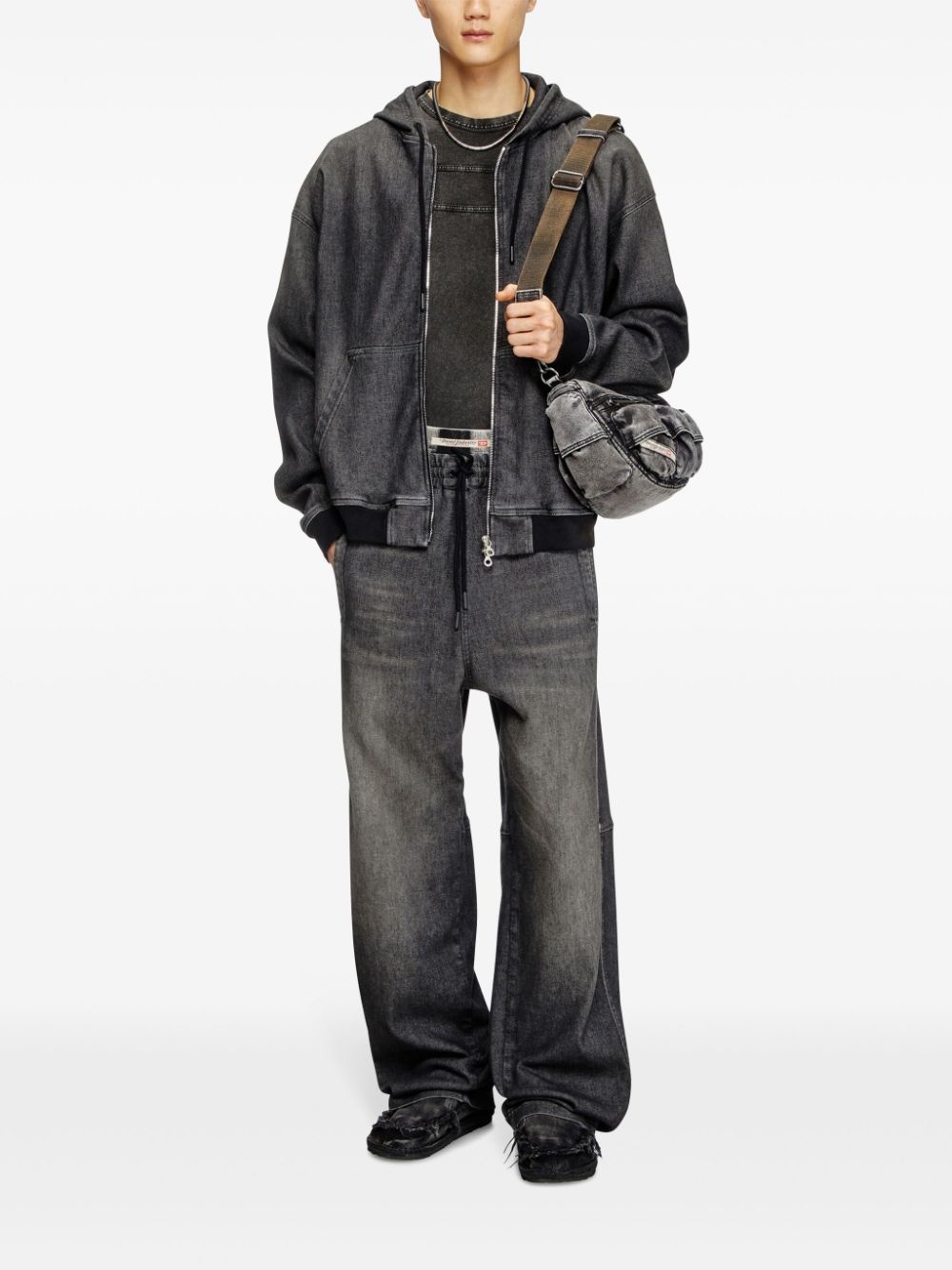 Giri Track zipped hoodie - 3