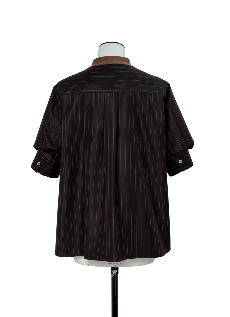 Chalk Stripe x Cotton Knit Cardigan 4