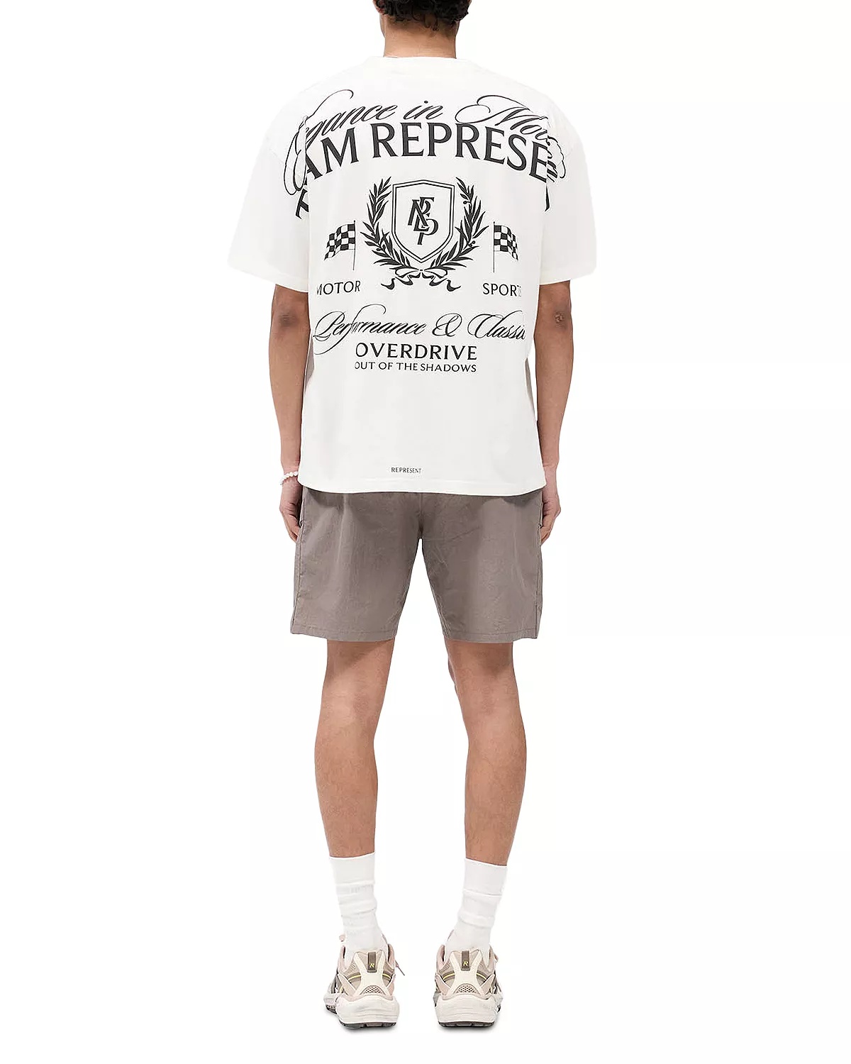 Crest Oversized Fit Graphic Tee - 4