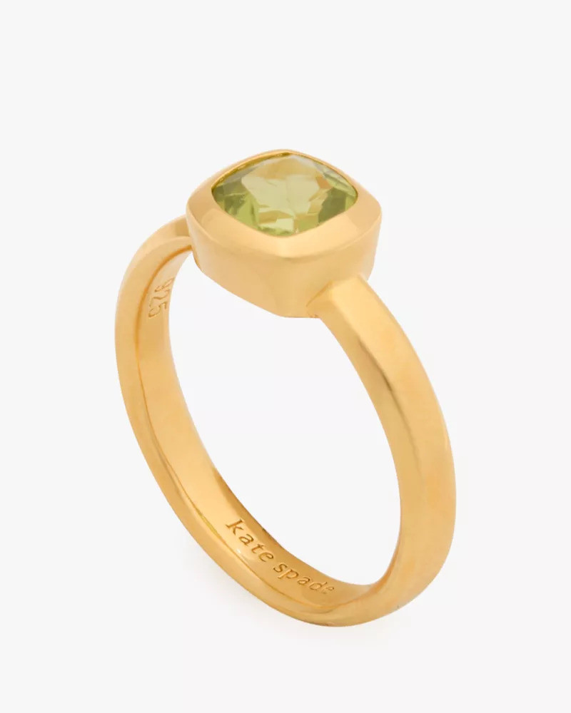 Kate Spade Fine Time To Shine Gem Ring 3