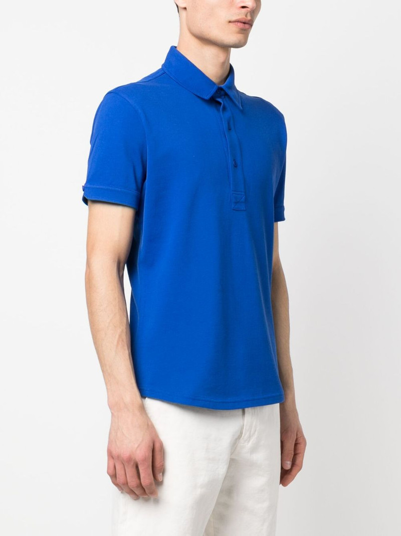 piqué short-sleeve polo shirt 3