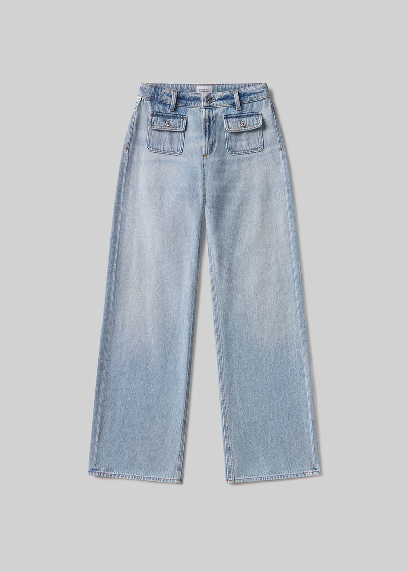 Nora Patch Pocket Trouser In Ritual 1
