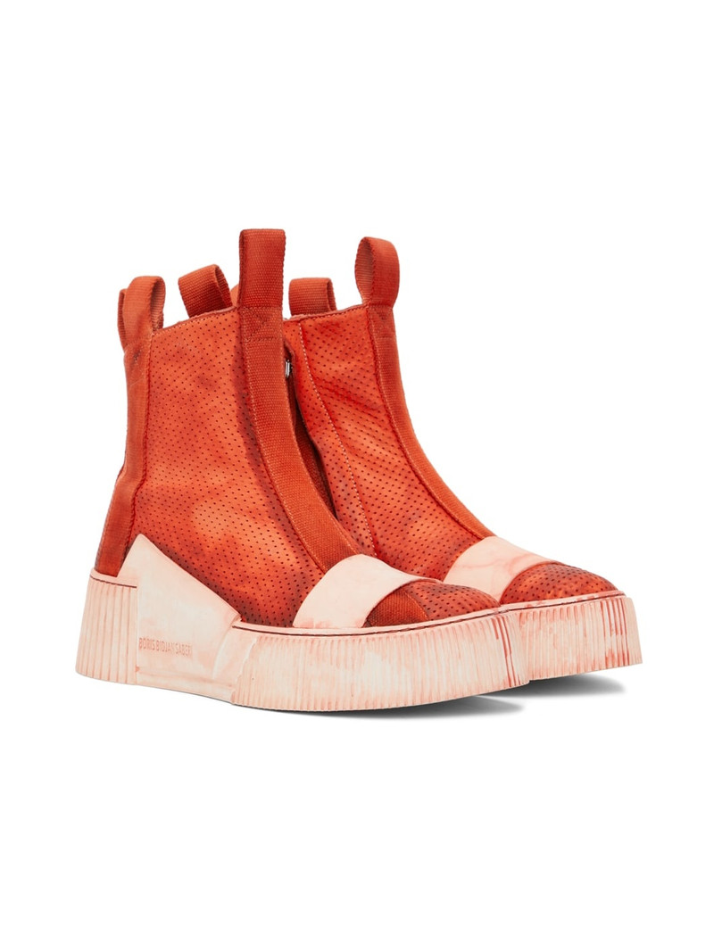 SSENSE Exclusive Red Bamba 3.1 Sneakers 4