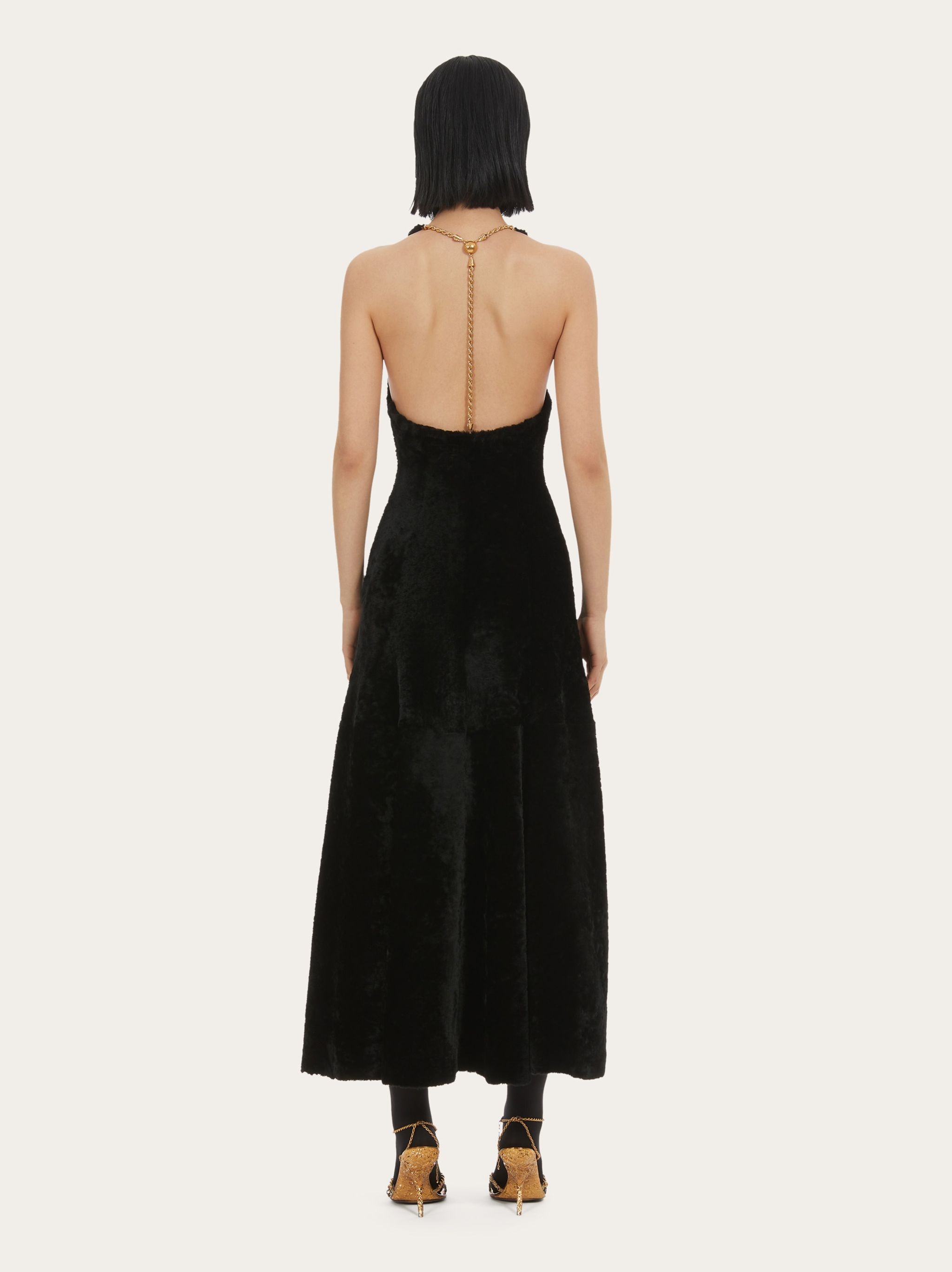 Shaved shearling dress - 3