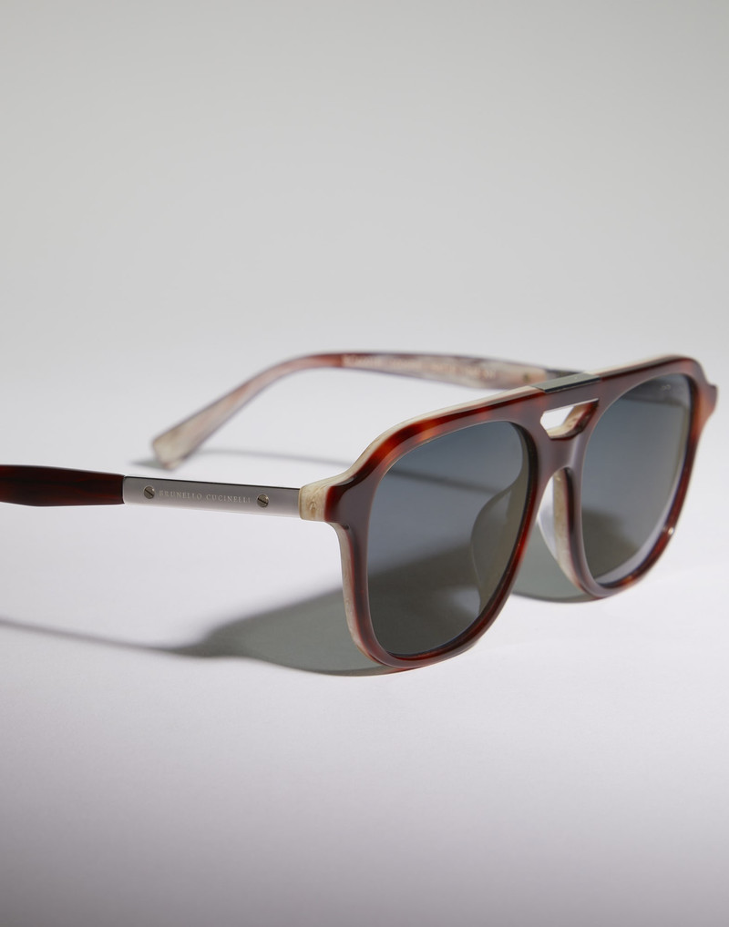 Sartorial Sunset acetate sunglasses 3