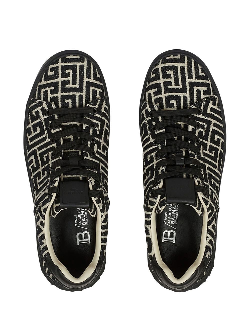 B-Court monogram sneakers - 4