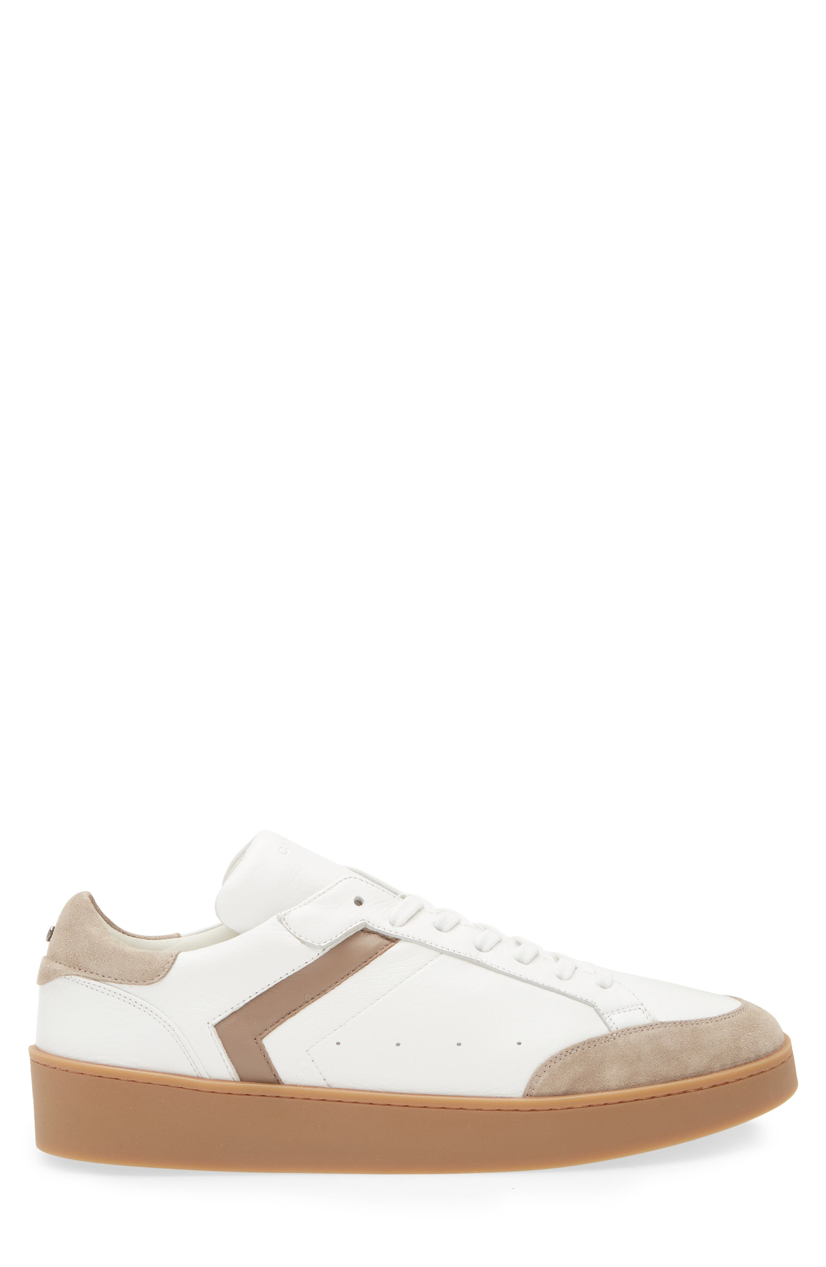 Canali Easy On Low Top Sneaker in White at Nordstrom - 3