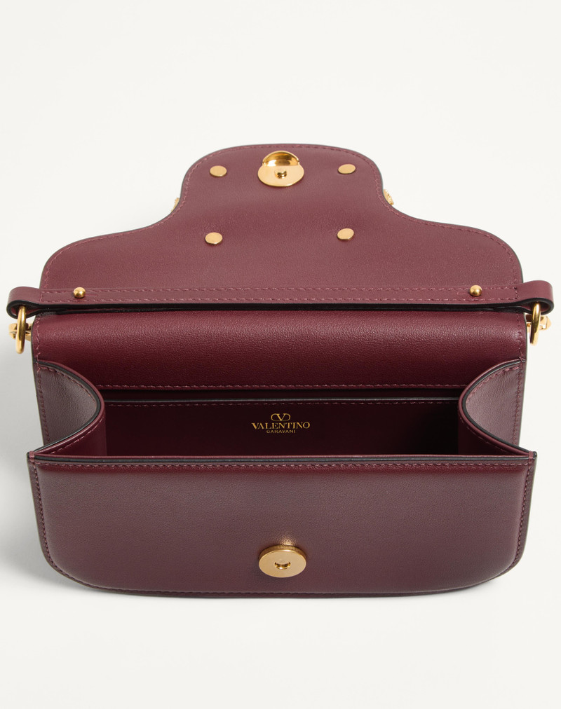 Valentino VALENTINO GARAVANI LOCÒ SMALL SHOULDER BAG IN CALFSKIN WITH JEWEL LOGO outlook