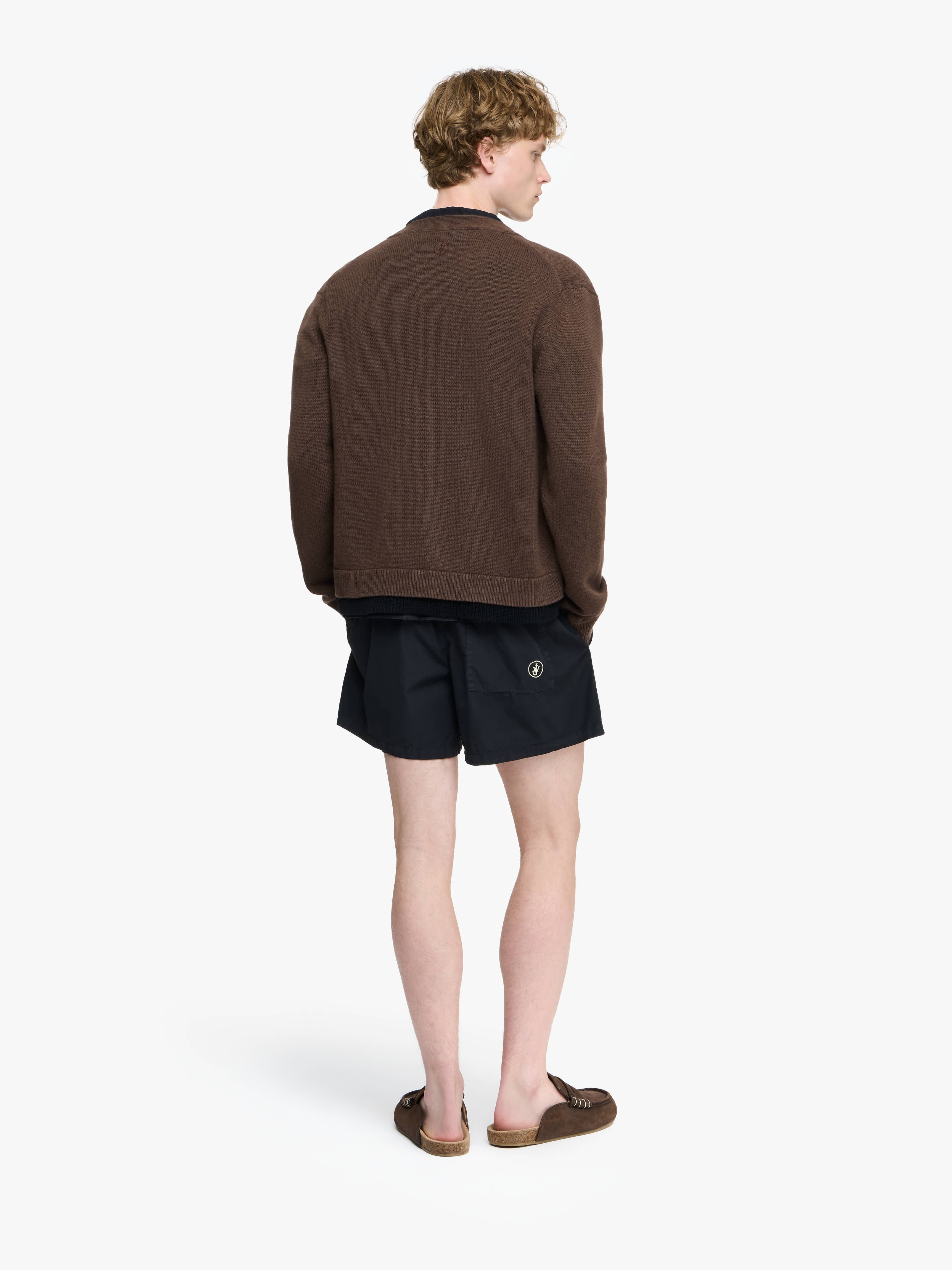 CONTRAST LAYERED CARDIGAN - 3
