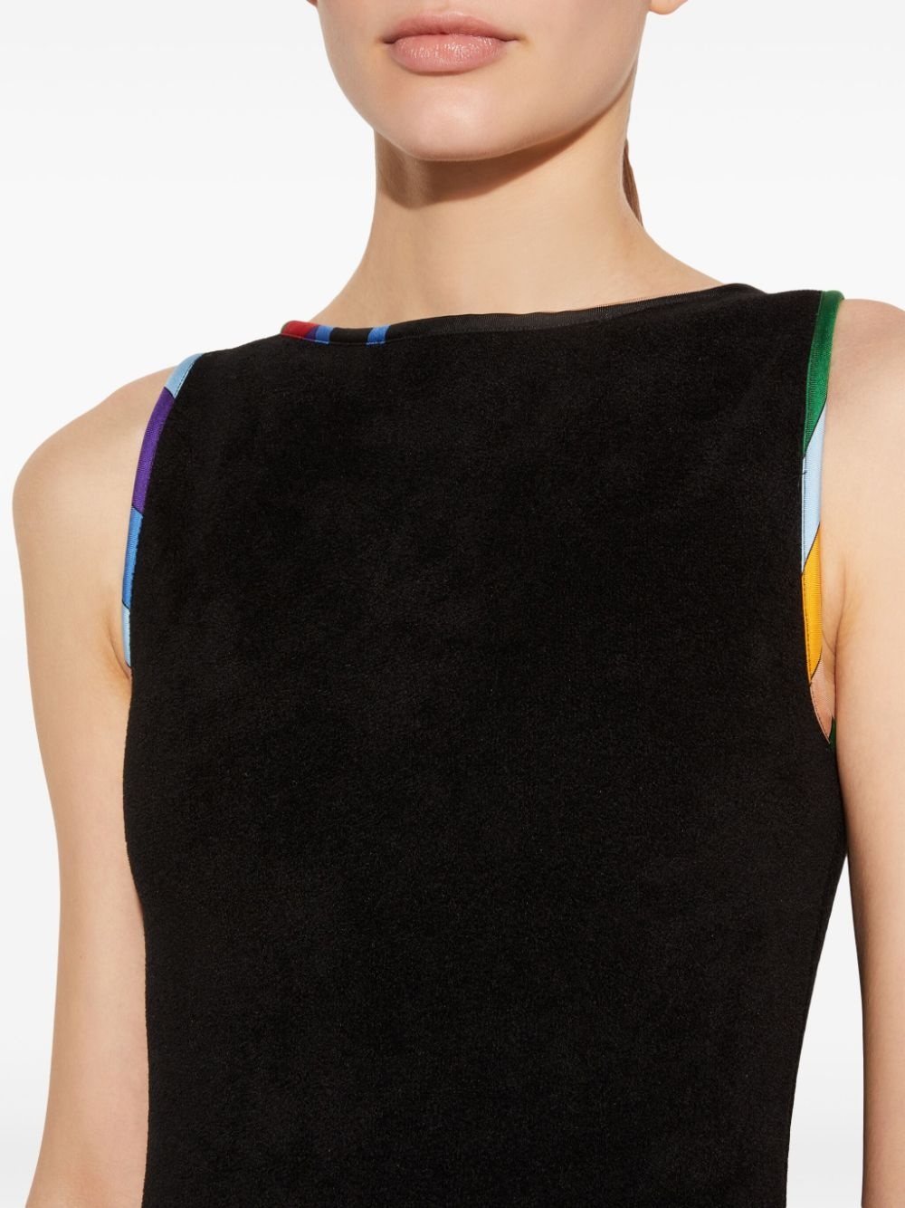 boat-neck dress - 5
