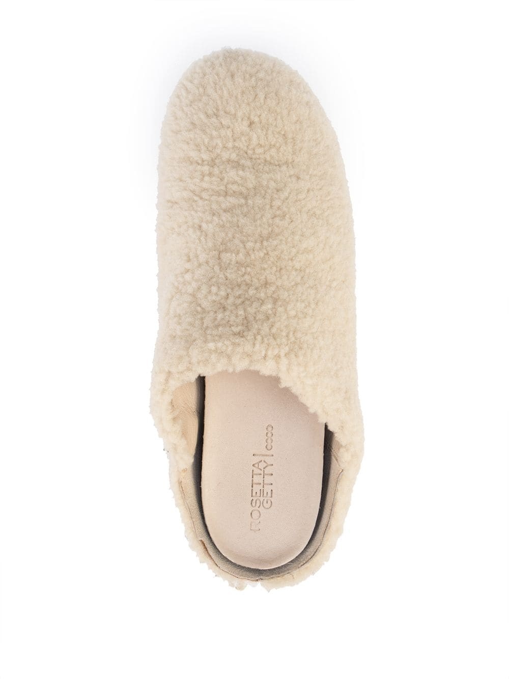 shearling slip-on sneakers - 4