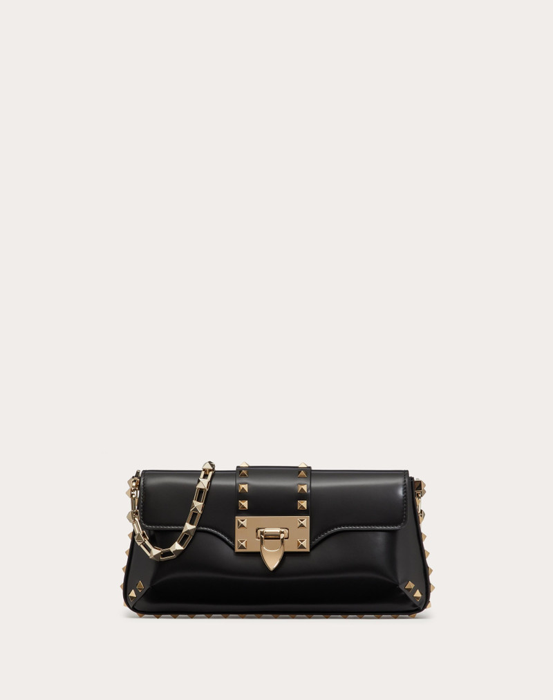 ROCKSTUD BRUSHED CALFSKIN SHOULDER BAG - 1