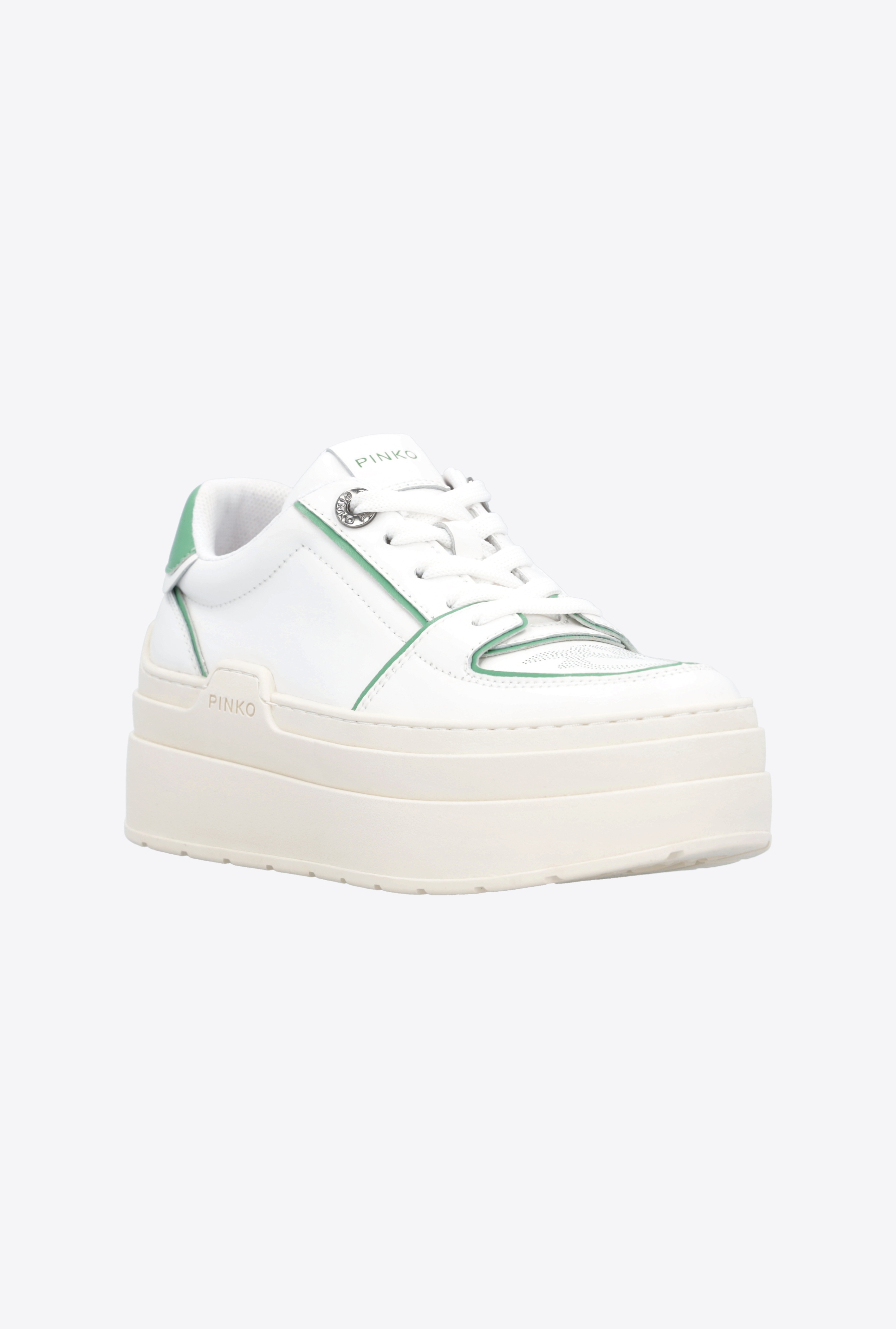 TWO-TONE PLATFORM SNEAKERS - 2