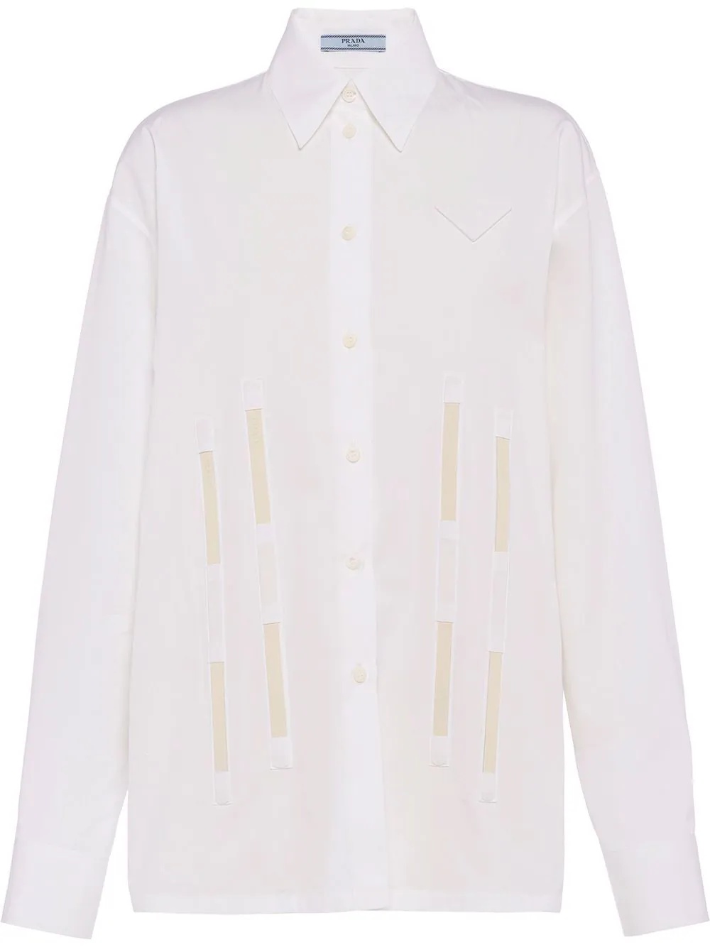 long-sleeve cotton shirt - 1