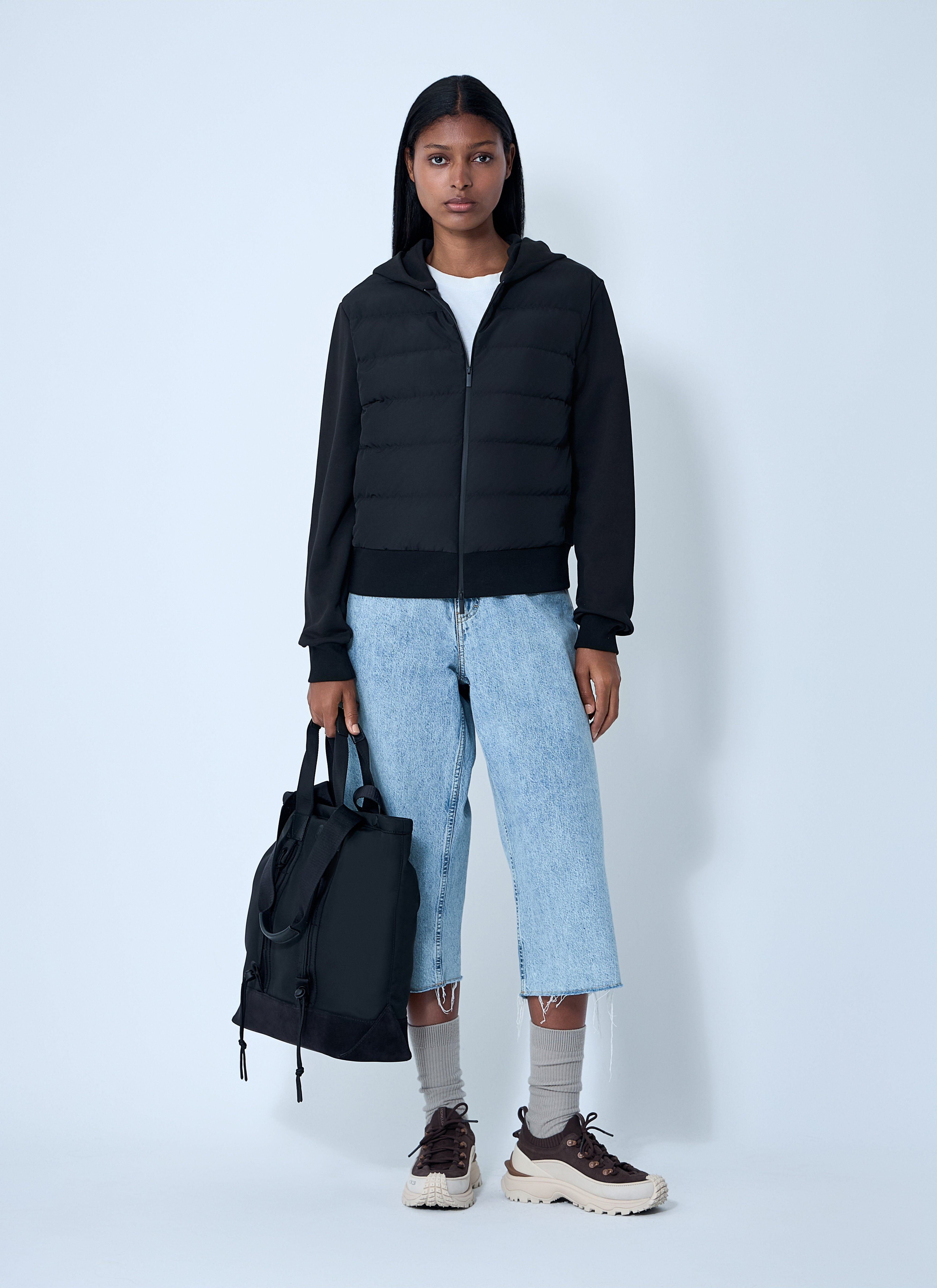 Moncler Women Quilted Hooded Cardigan - 2