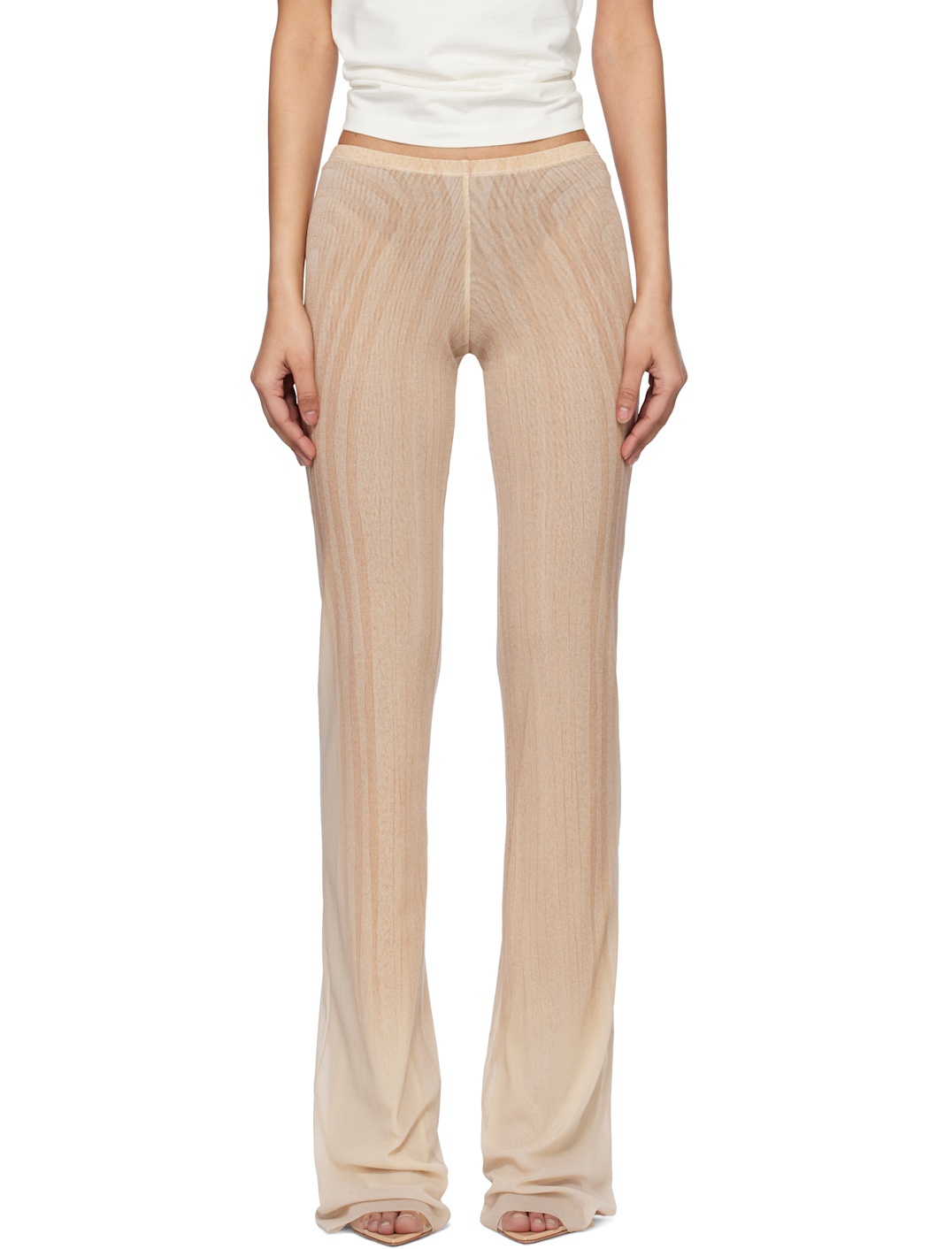 Pink 'The Spirale' Lounge Pants - 1