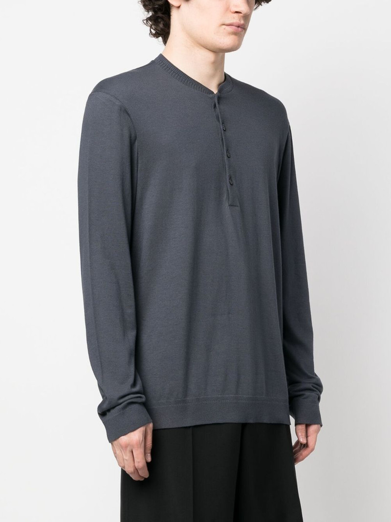 plain short-button jersey 3