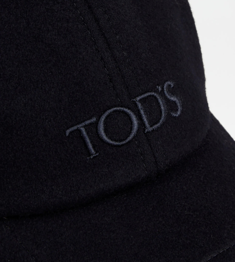 BASEBALL CAP IN T15 WOOL DRAP - BLUE 4