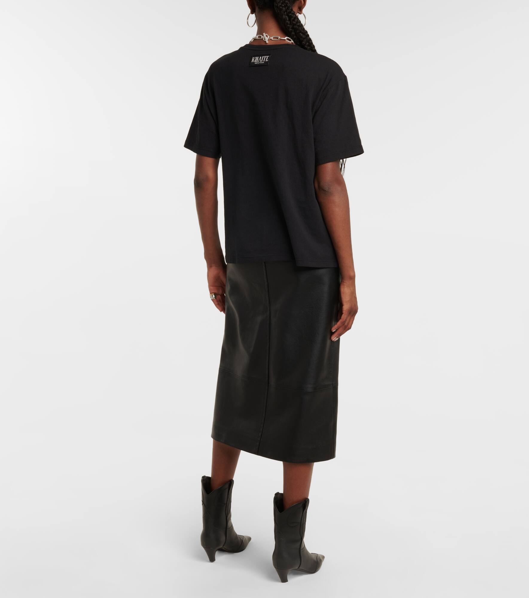 Mae cotton jersey T-shirt - 4