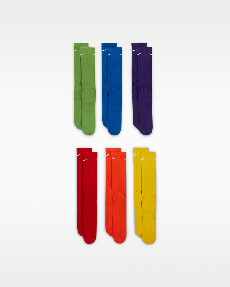 Nike Everyday Plus Cushioned Training Crew Socks (6 Pairs) 3