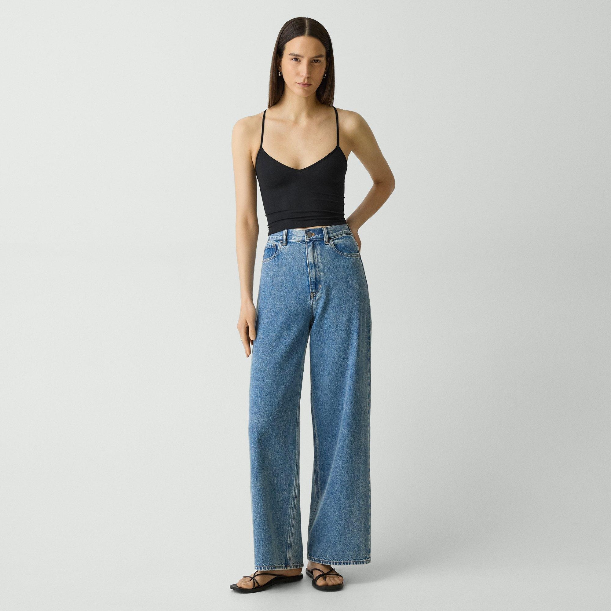 Strappy Tank Top in Stretch Nylon - 6