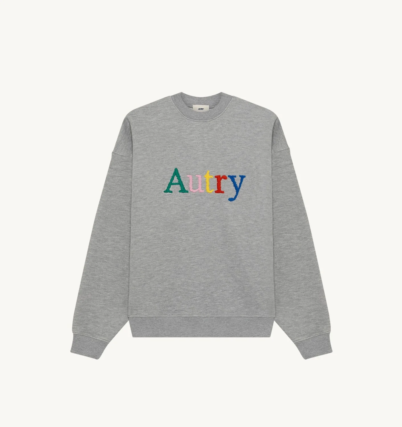SWEATSHIRT WITH MULTICOLOR LOGO UNISEX - 1