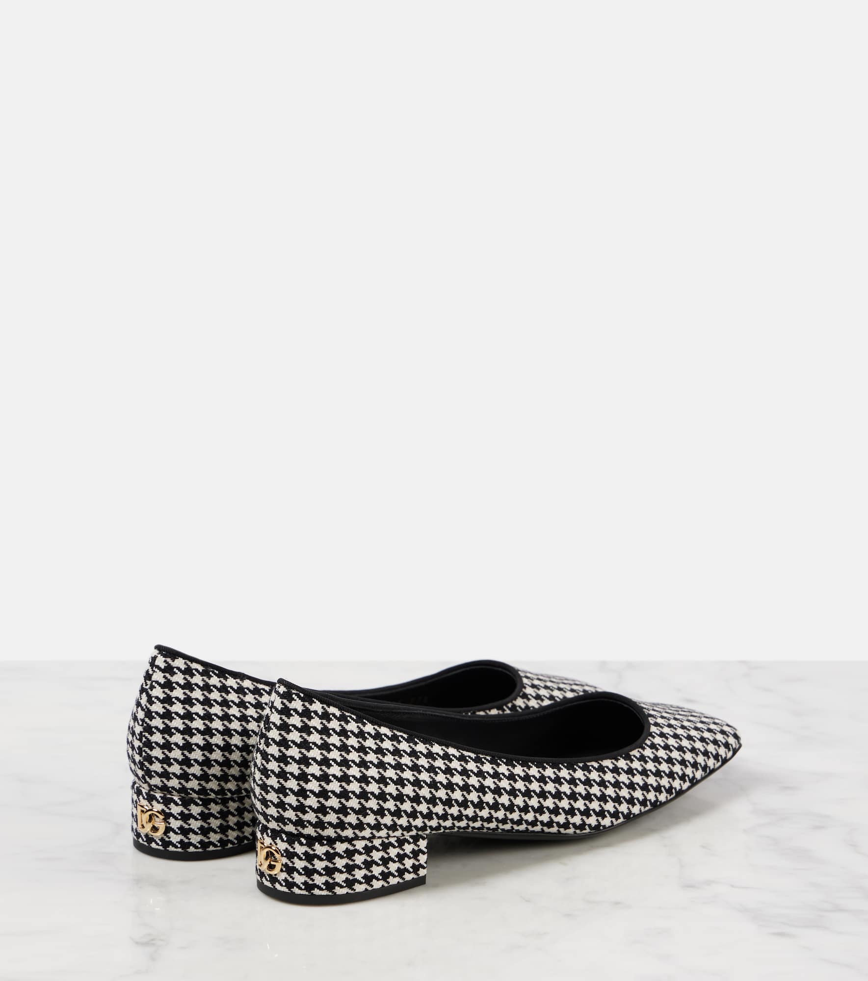 DG houndstooth pumps - 2