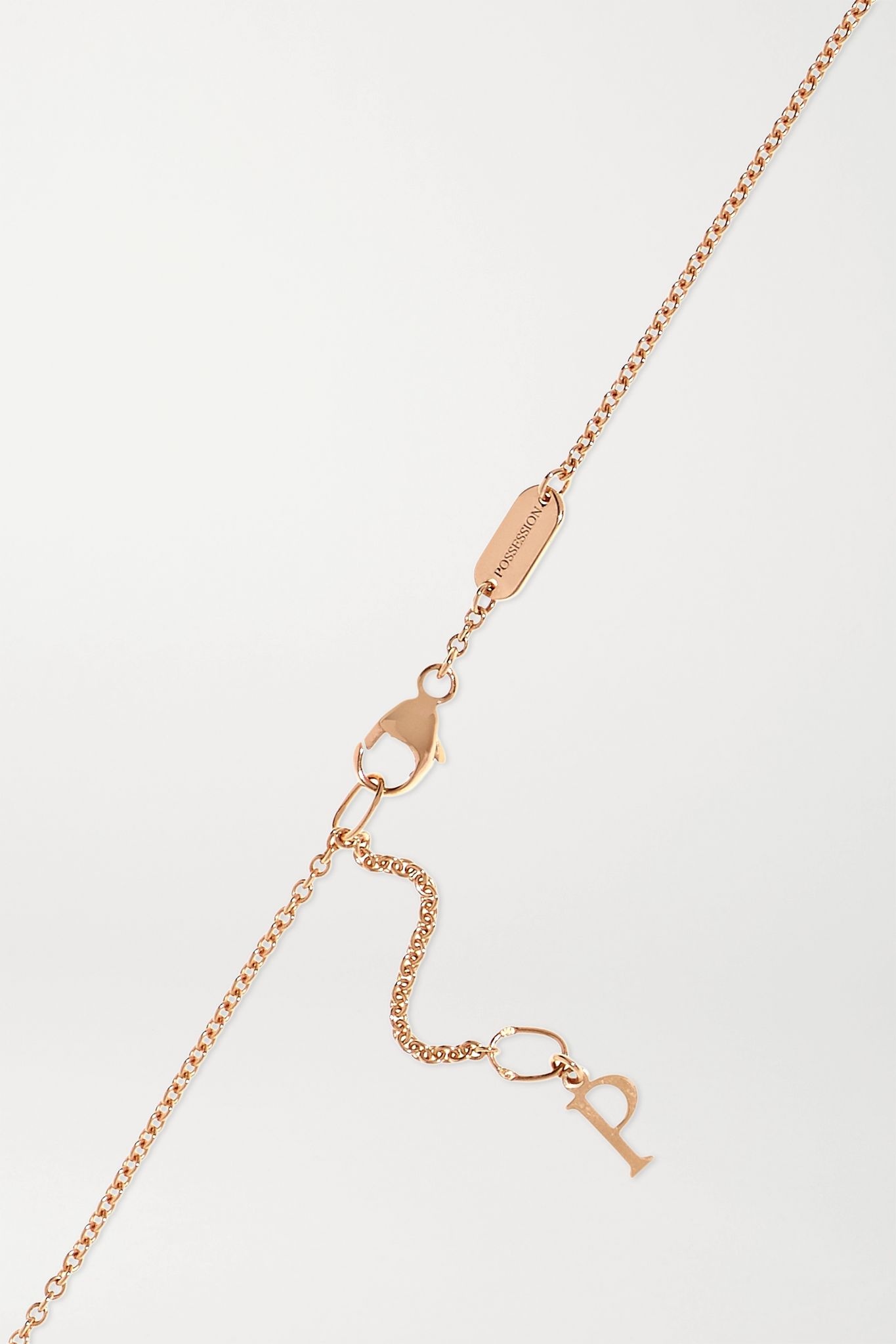 Possession 18-karat rose gold, turquoise and diamond necklace - 3