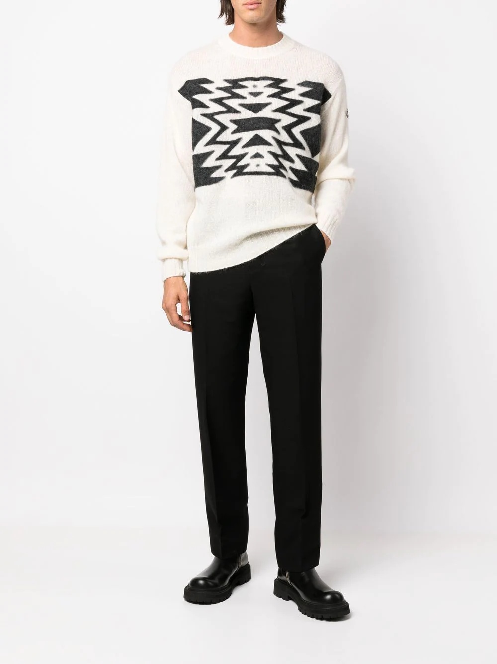 patterned intarsia-knit jumper - 2