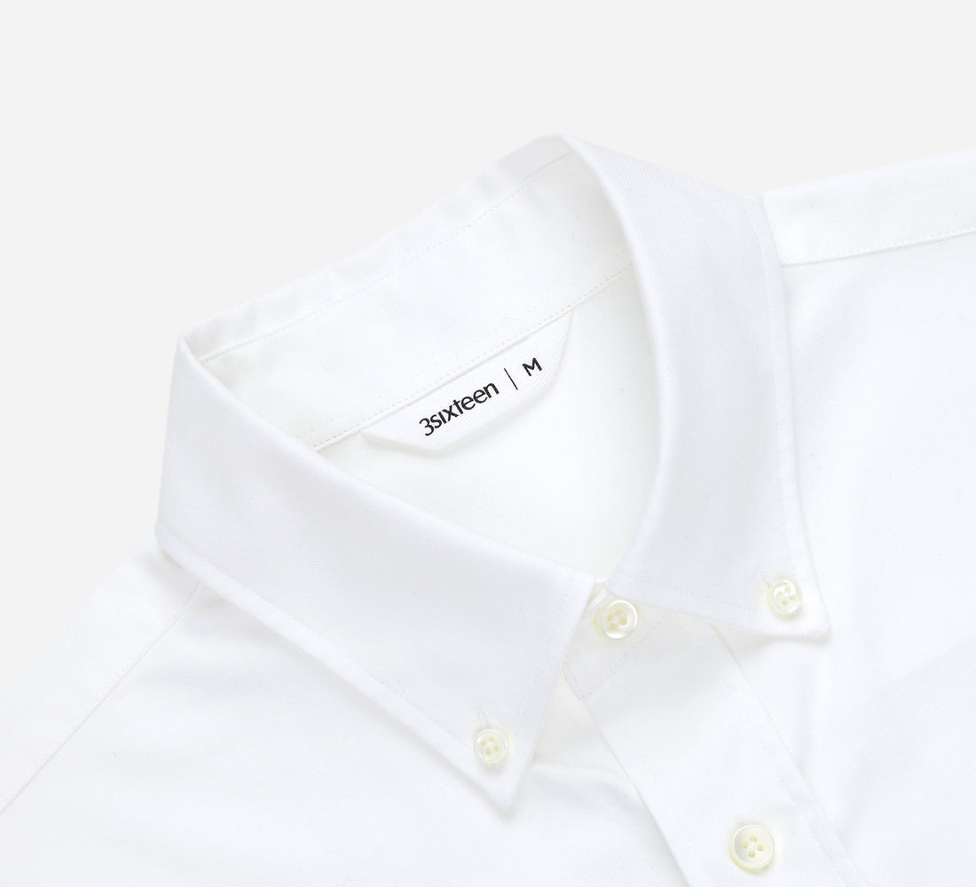 Big Oxford Shirt - White - 3