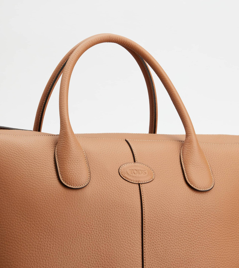 TOD'S DI BAG IN LEATHER LARGE - BROWN 6