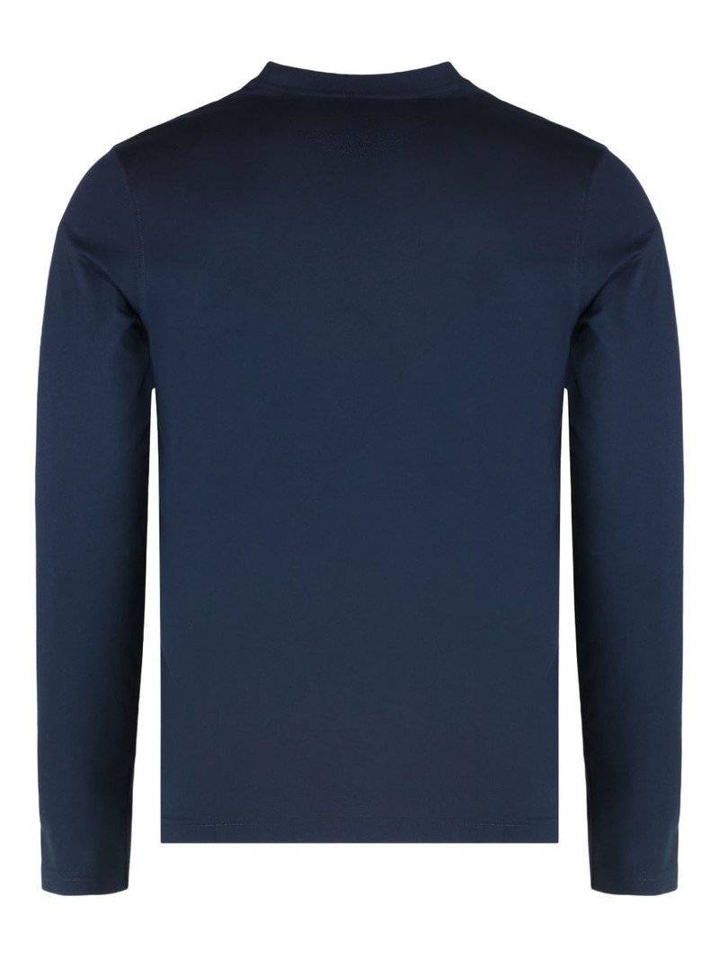 Paul & Shark embroidered long-sleeve T-shirt outlook