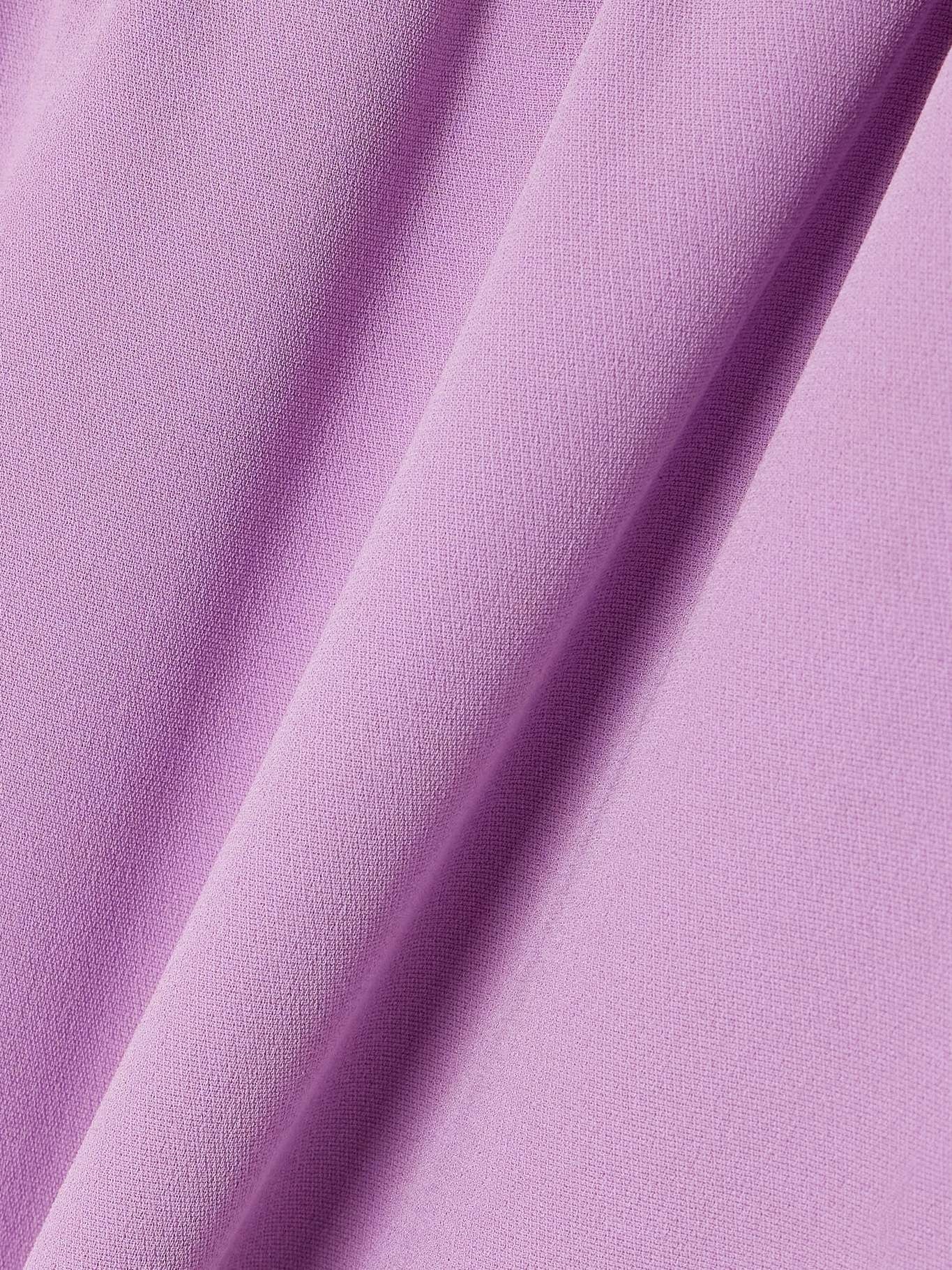 Silk-cady wide-leg pants Purple - 6