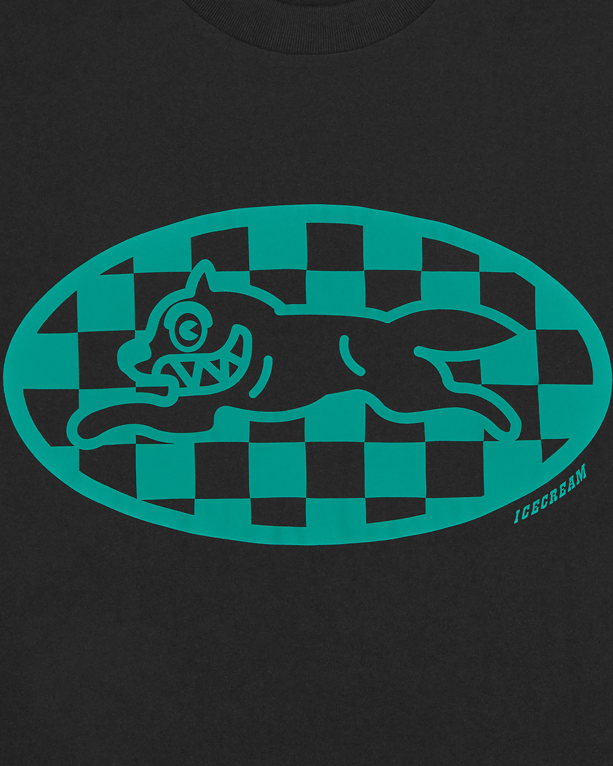 CHECKER RUNNING DOG T-SHIRT - 3
