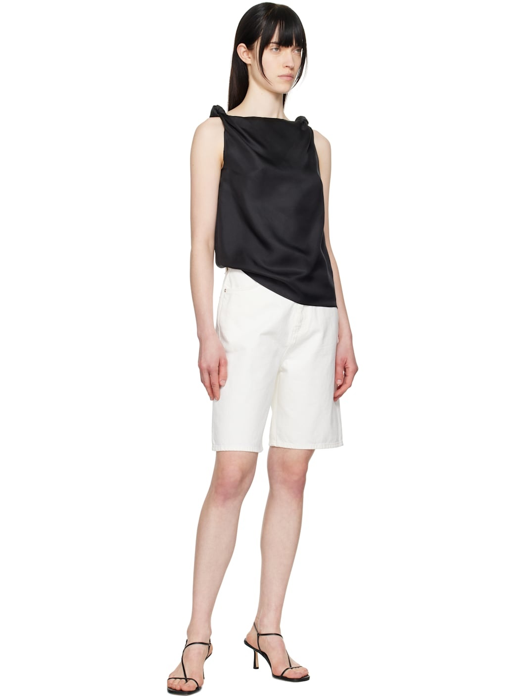 Off-White Isu Denim Shorts - 4