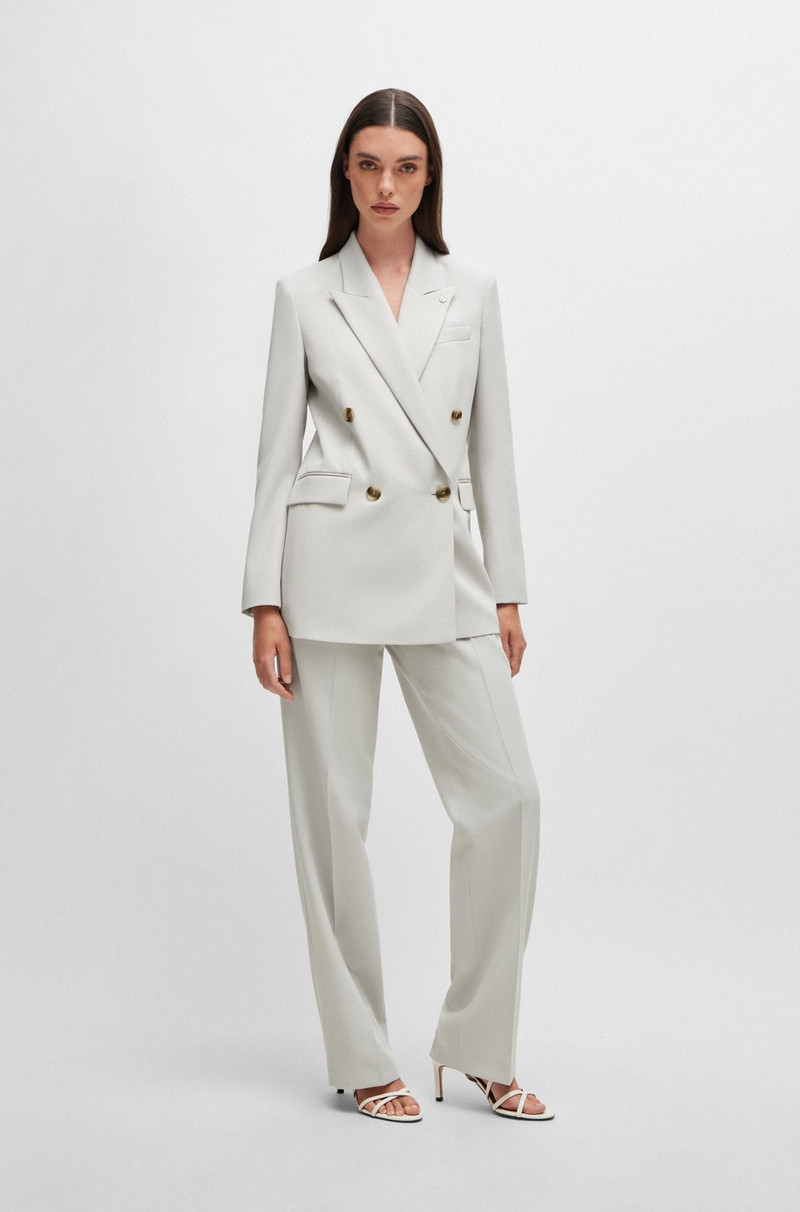 BOSS REGULAR-FIT JACKET IN A HEAVYWEIGHT WOOL BLEND outlook