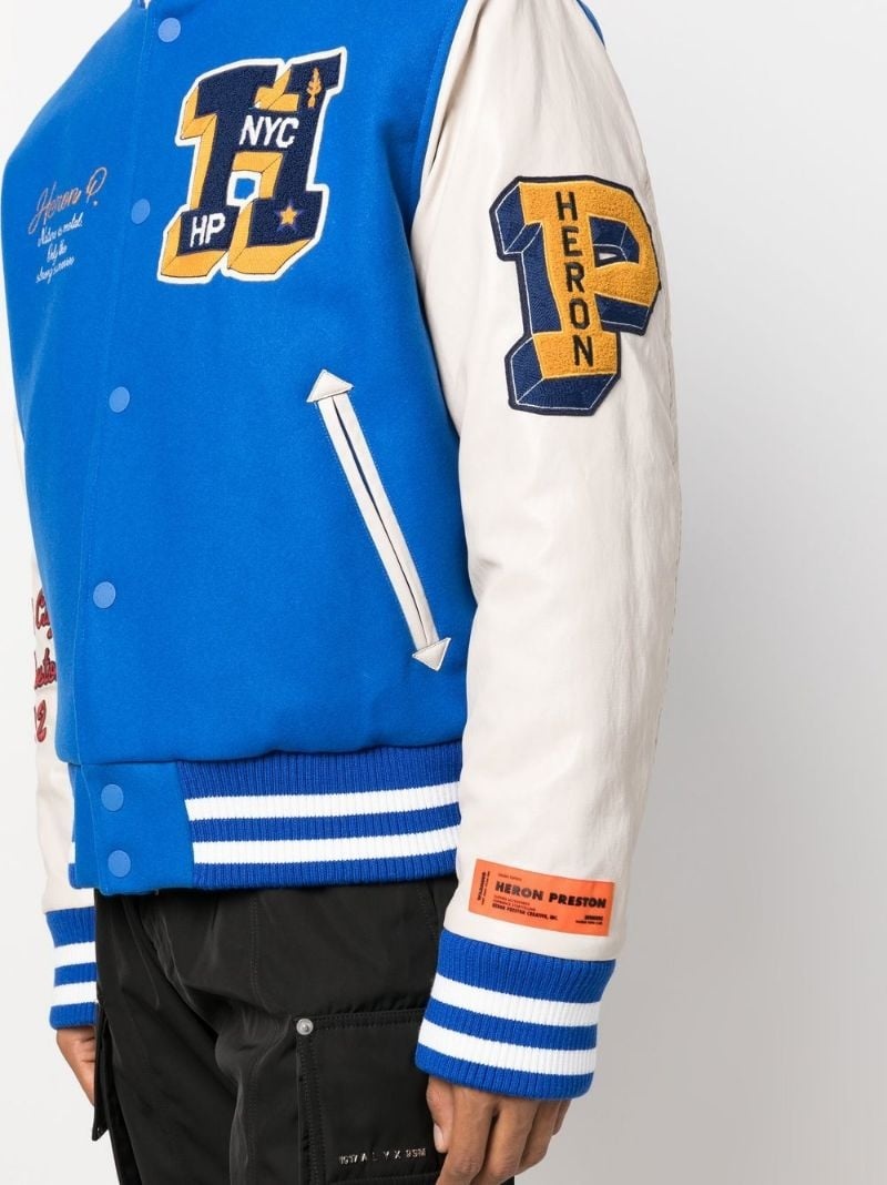 patches varsity jacket - 5