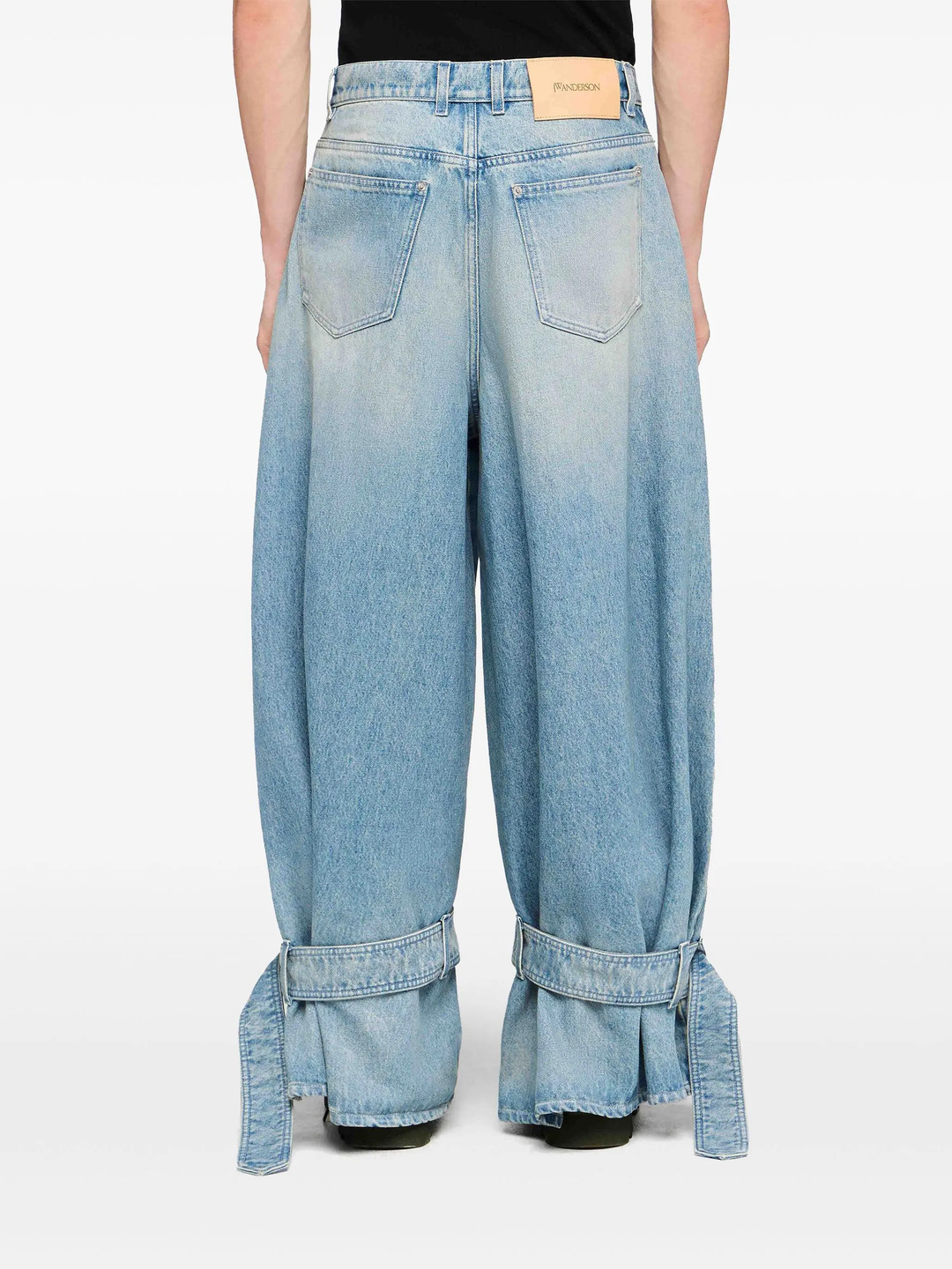 Buckled Cuff Jeans - 4