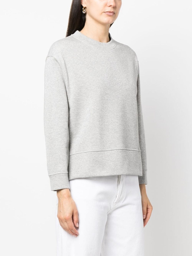 side-slits crew-neck sweatshirt 3