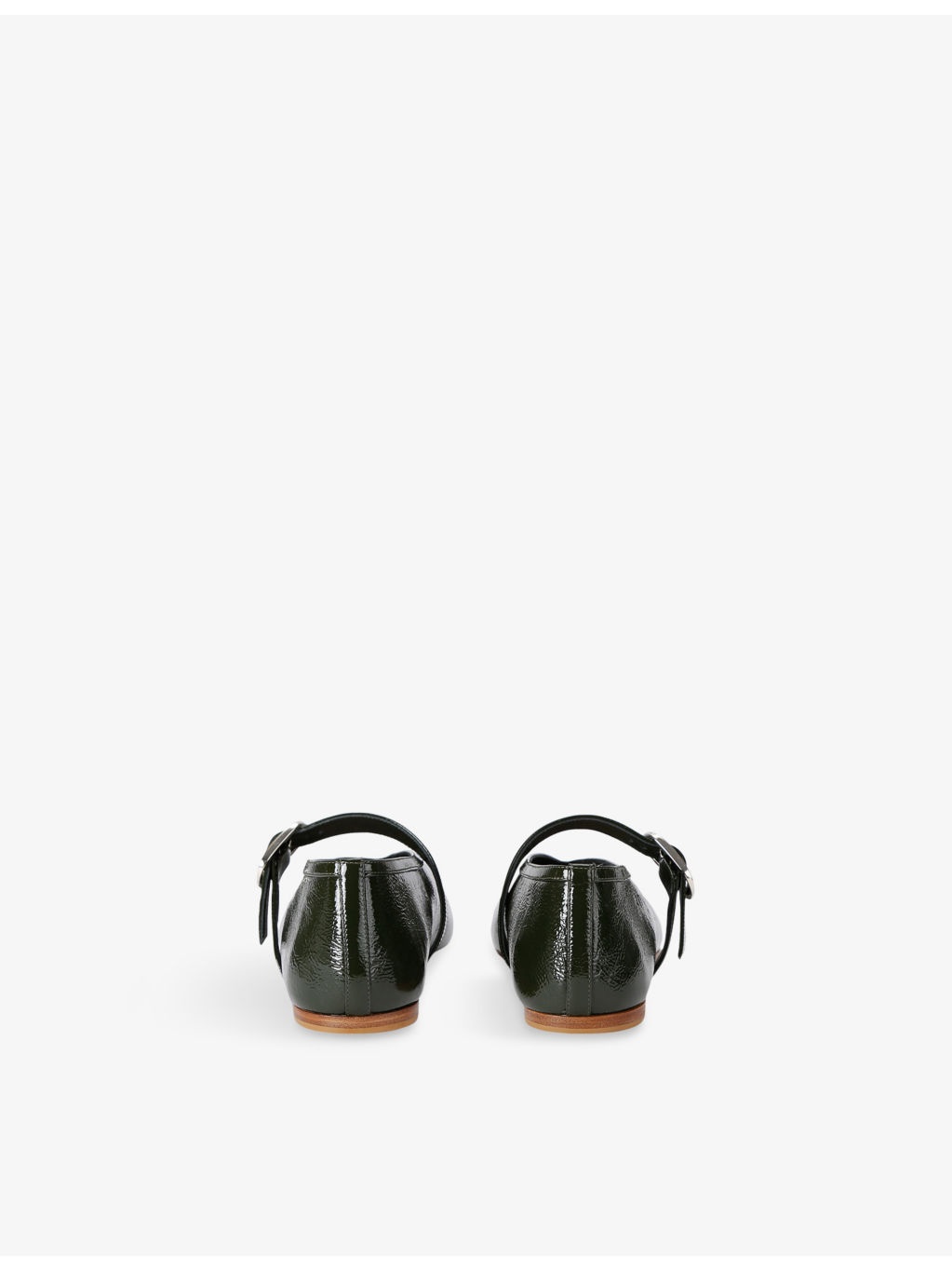 Stella Single-Strap Patent-Leather Ballet Flats - 4